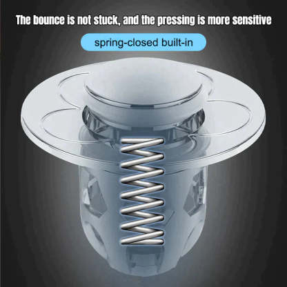 Universal Flower Shaped Pop-up Bathroom Sink Plug