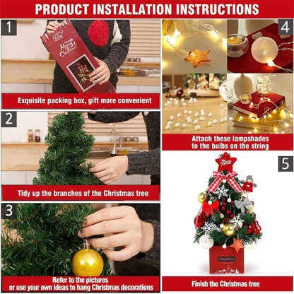MINTIML® Desktop Decoration Christmas Tree