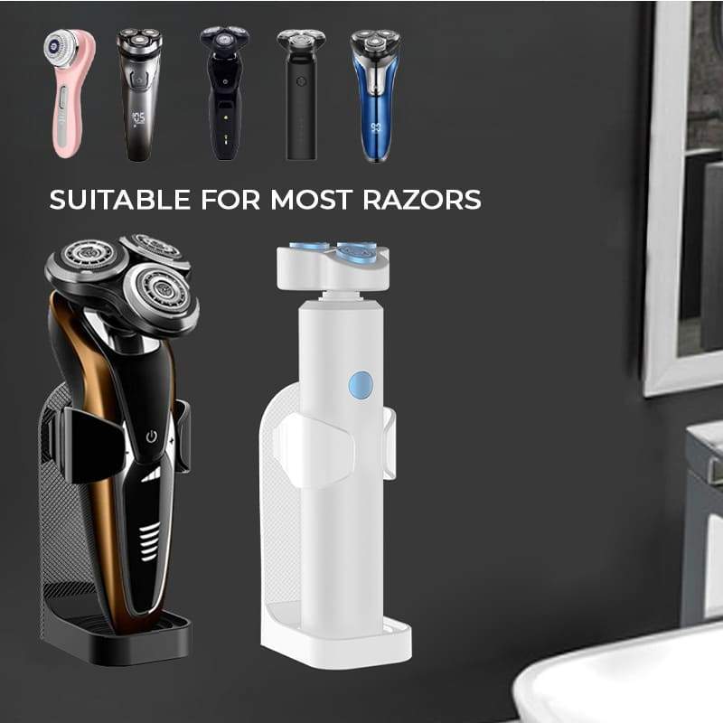 Punch-free Electric Shaver Rack