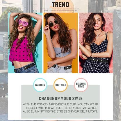 （50%OFF NOW）- Buckle-free Invisible Elastic Waist Belts