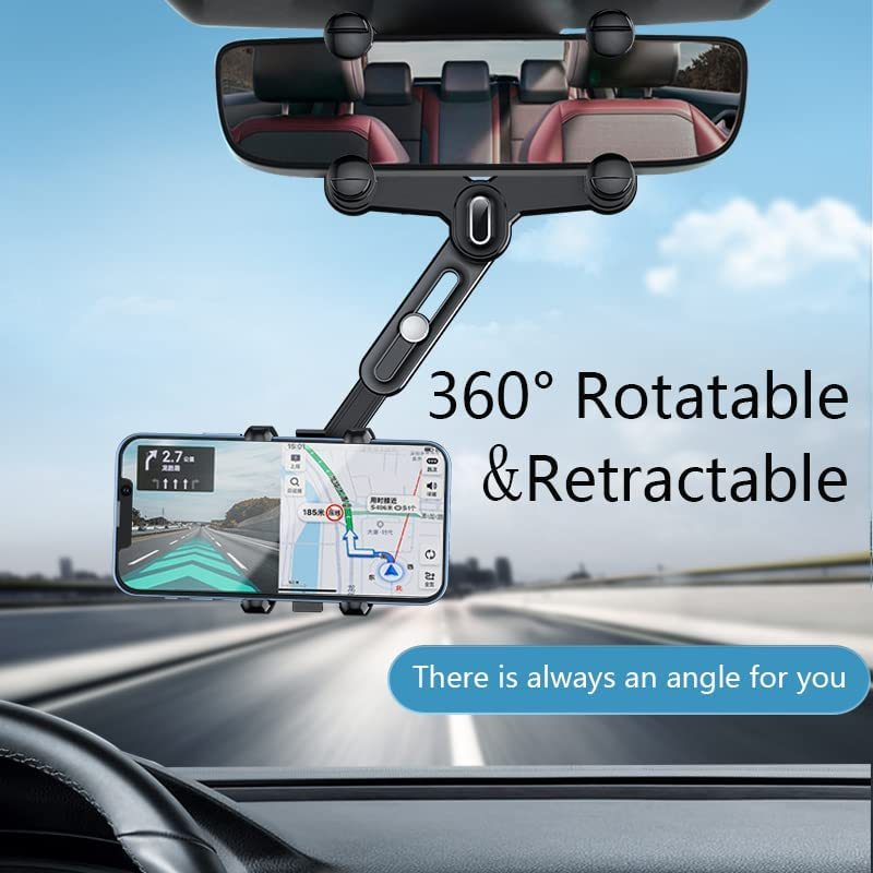 2022 New Rotatable and Retractable Car Phone Holder