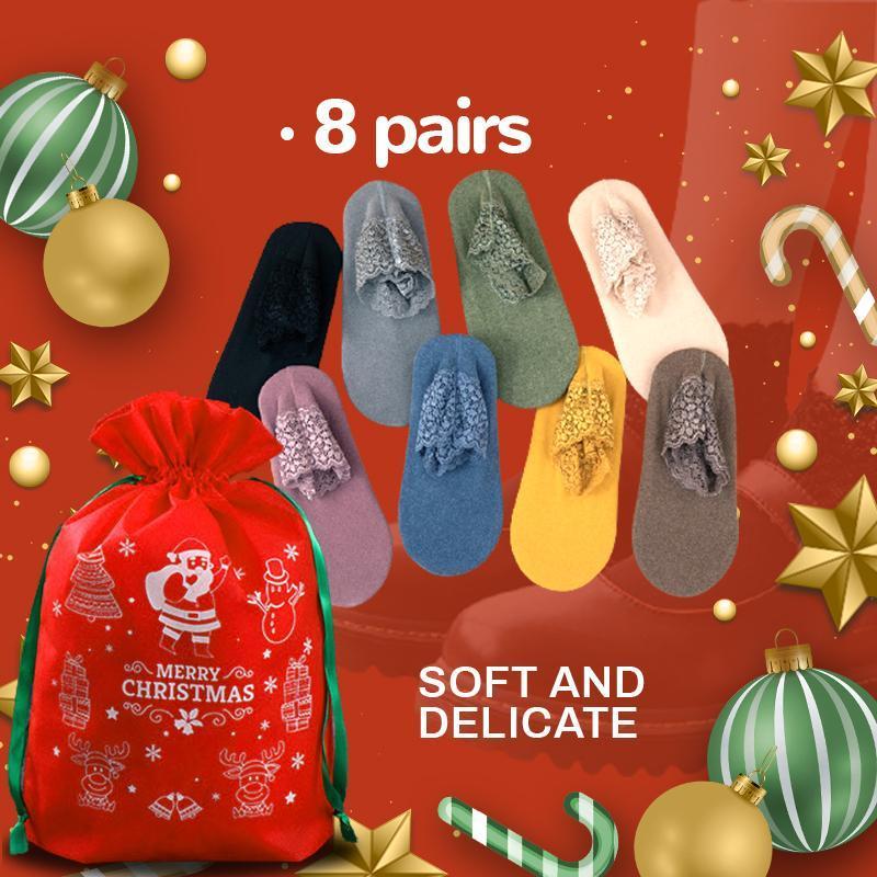 (Christmas Sale) New Fashion Lace Warmer Socks