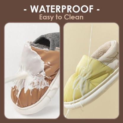 Waterproof Soft Down Slippers
