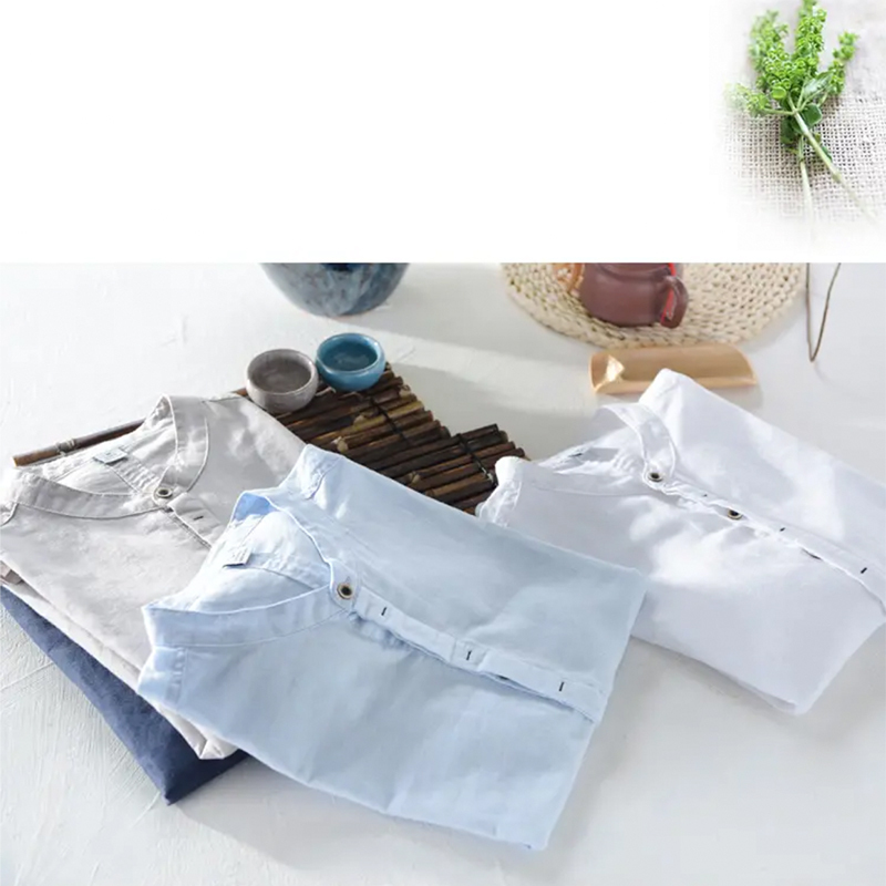 🔥Men's New Linen Casual Short Sleeve Shirt-BUY 2 FREE SHIPPING