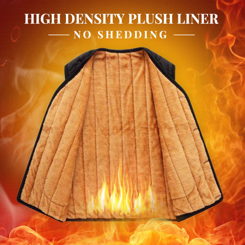 Men's Thicken Fleece Waistcoat