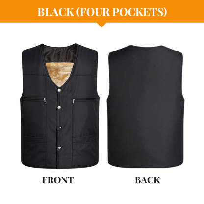 Men's Thicken Fleece Waistcoat