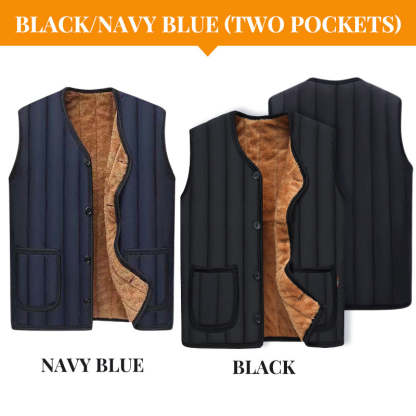 Men's Thicken Fleece Waistcoat