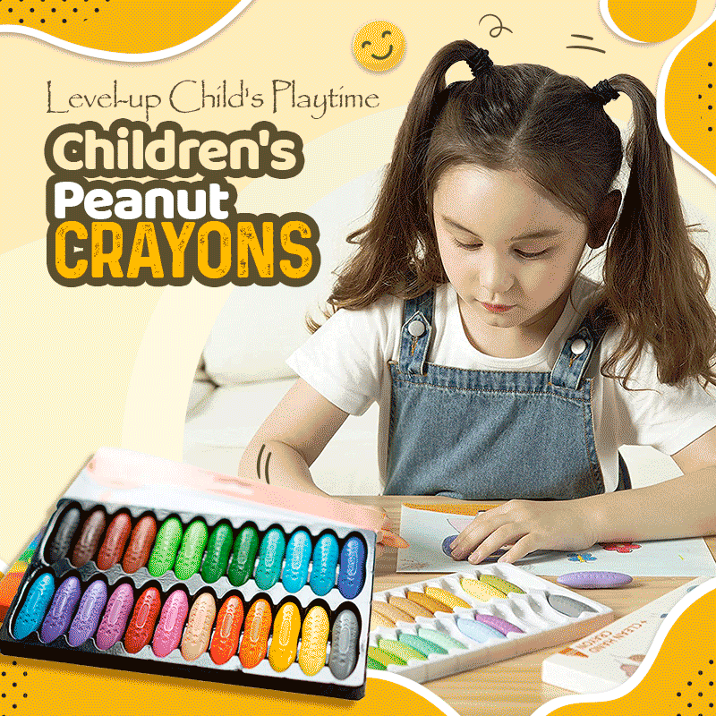 Children's Peanut Crayons