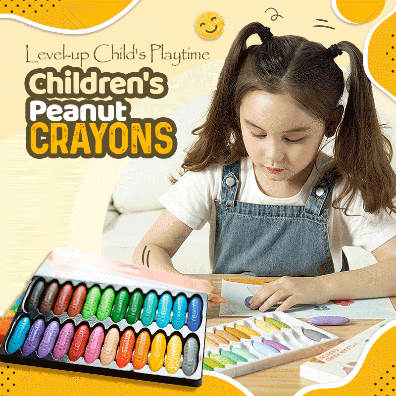 Children\'s Peanut Crayons