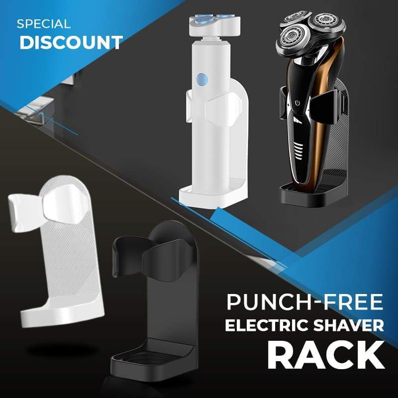 Punch-free Electric Shaver Rack