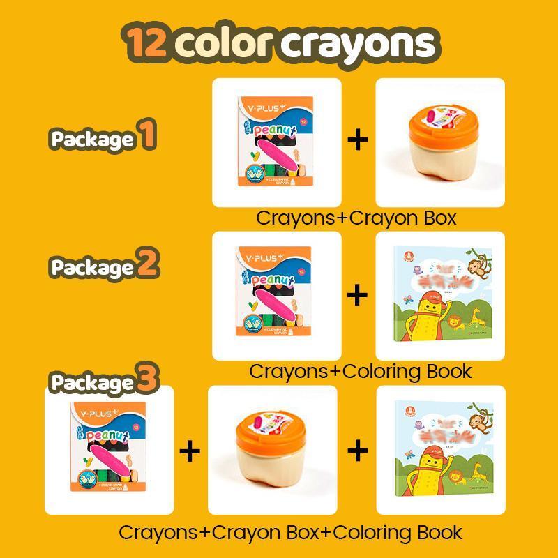 Children's Peanut Crayons
