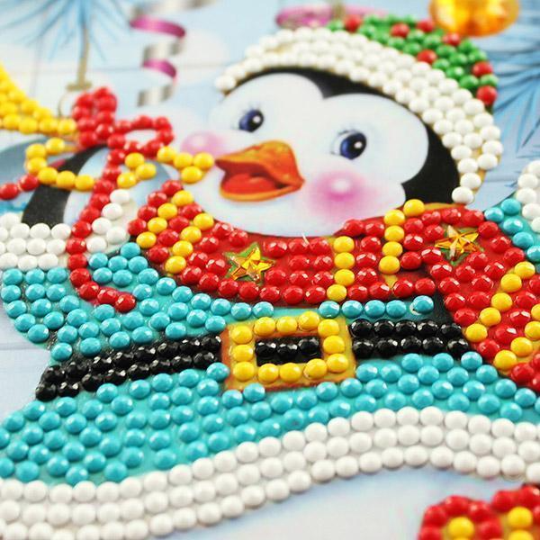 Christmas Card Diamond Picture ( 1 Set )