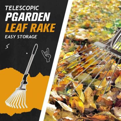 Telescopic Garden Leaf Rake