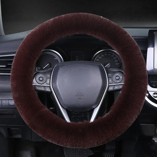 Universal Plush Car Steering Wheel Cover