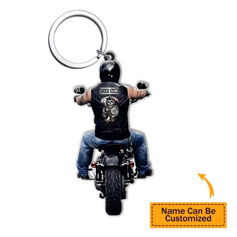 Motorcycle Acrylic Keychain