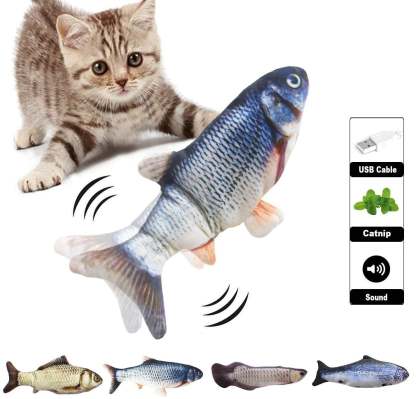Flopping Electric Fish Toy for Cats