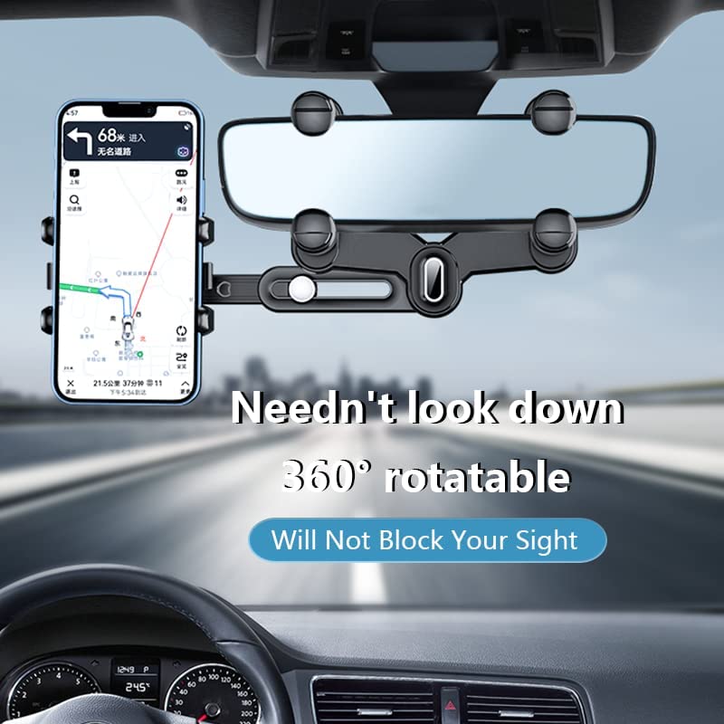 2022 New Rotatable and Retractable Car Phone Holder
