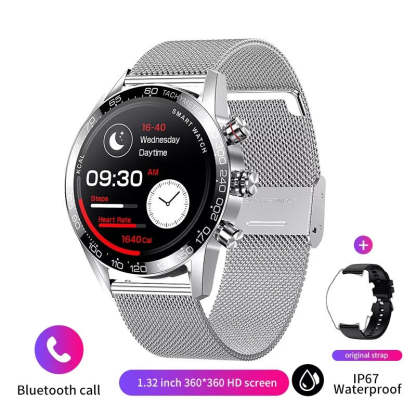 NEW SMART WATCH CUSTOM WATCH FACE SPORTS WATERPROOF BLUETOOTH CALL SMARTWATCH ECG+PPG