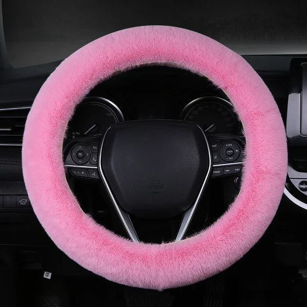 Universal Plush Car Steering Wheel Cover