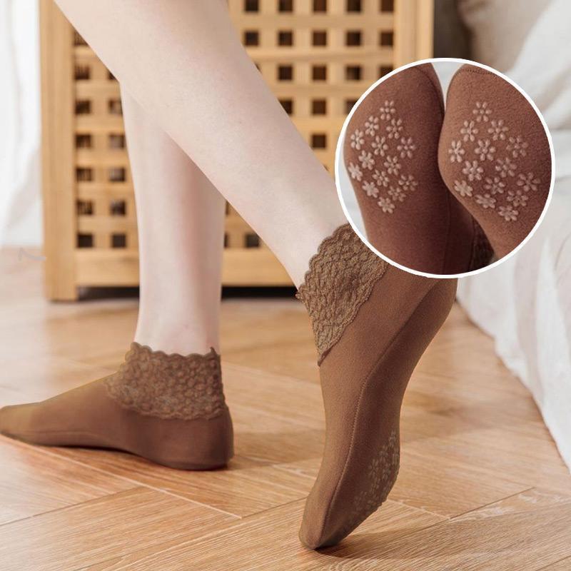 (Christmas Sale) New Fashion Lace Warmer Socks