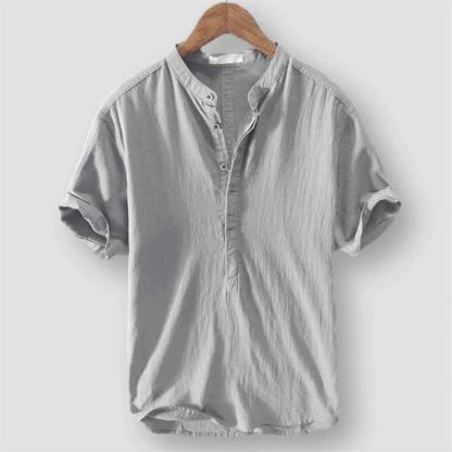 🔥Men's New Linen Casual Short Sleeve Shirt-BUY 2 FREE SHIPPING