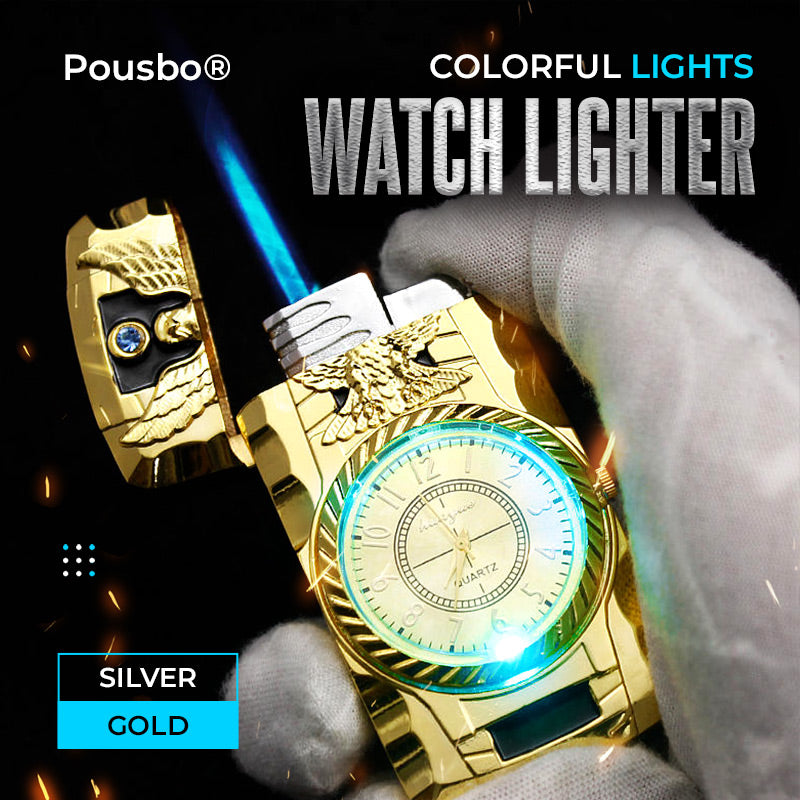 Colorful Lights Watch Lighter