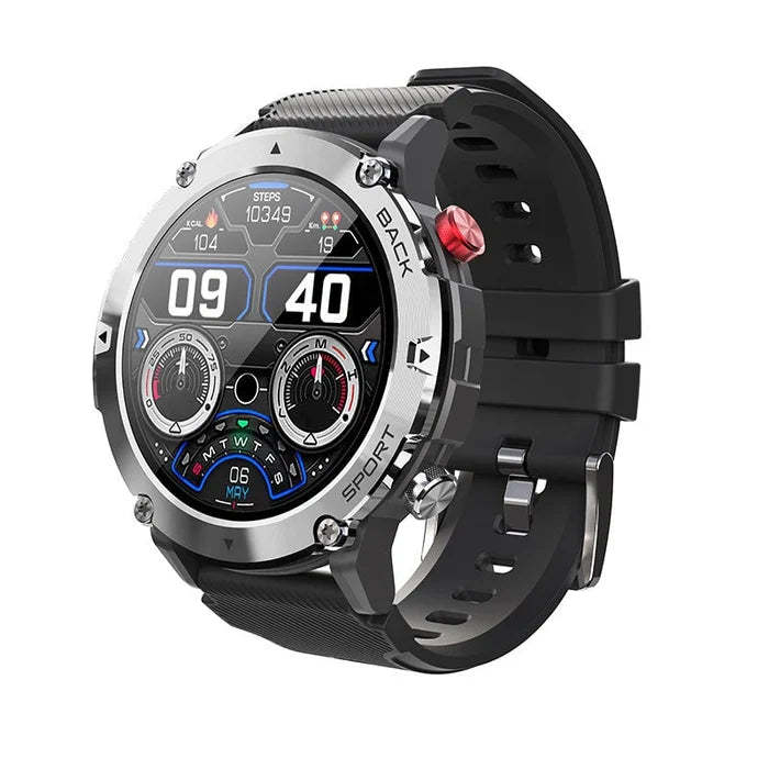 HD LCD Bluetooth Tactical Smart Watch
