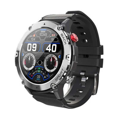 HD LCD Bluetooth Tactical Smart Watch