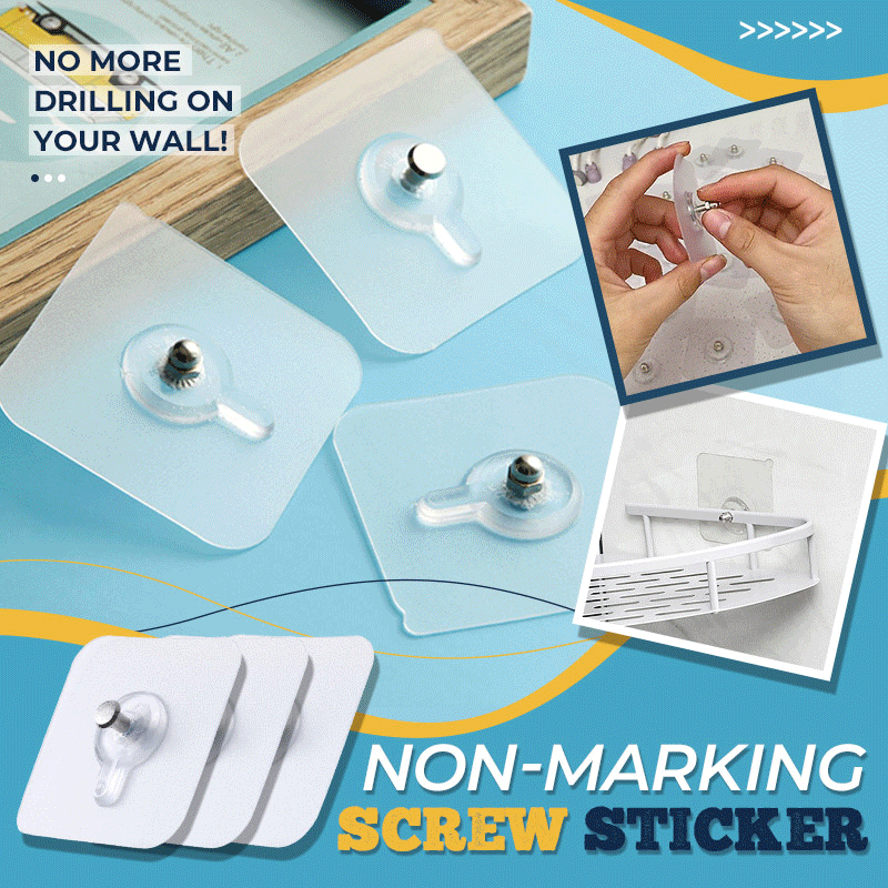 Non-Marking Screw Sticker（1 Set Of 10 Pcs）