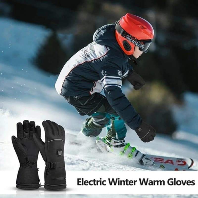 Electric Battery Heating Gloves Adjustable Temperature