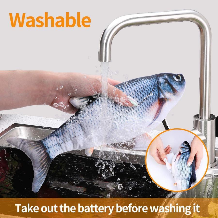 Flopping Electric Fish Toy for Cats