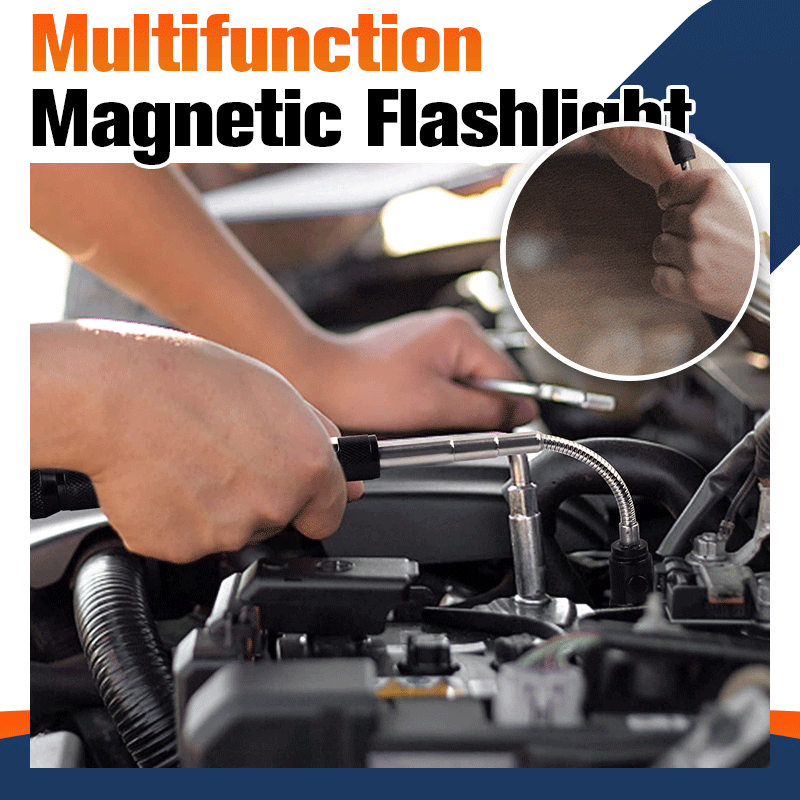 Multifunction Magnetic Flashlight