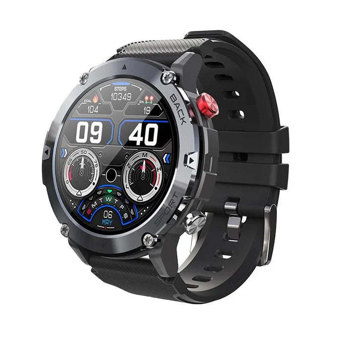 HD LCD Bluetooth Tactical Smart Watch