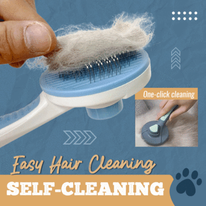 🔥Hot Sale🔥Self-Cleaning Pet Hair Removal Brush