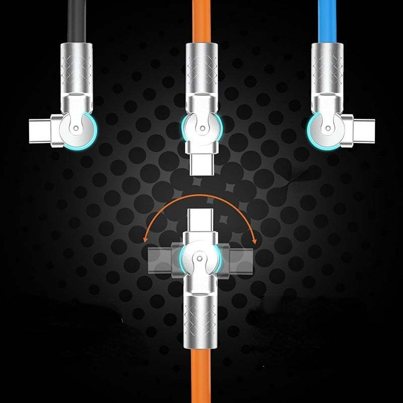 180° Rotation 120W Super Fast Charging cable