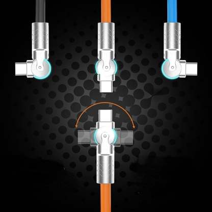 180° Rotation 120W Super Fast Charging cable