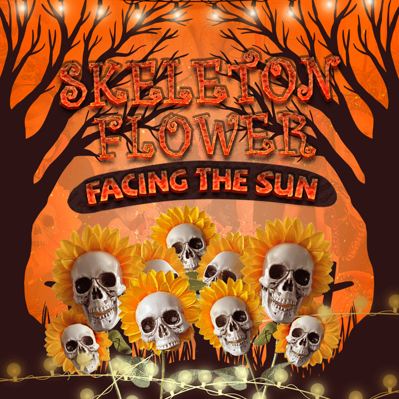 Skeleton Flower Facing The Sun