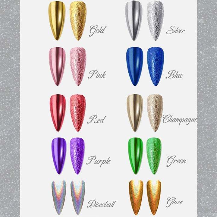 Galaxy Chrome Nail Powder Pen