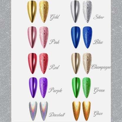 Galaxy Chrome Nail Powder Pen