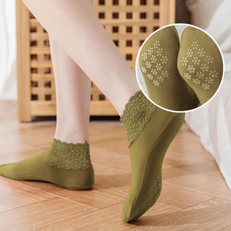 (Christmas Sale) New Fashion Lace Warmer Socks