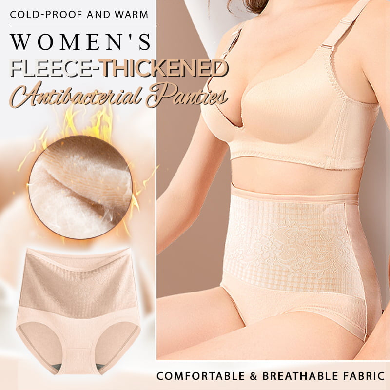 Women\'s Fleece-thickened Antibacterial Panties