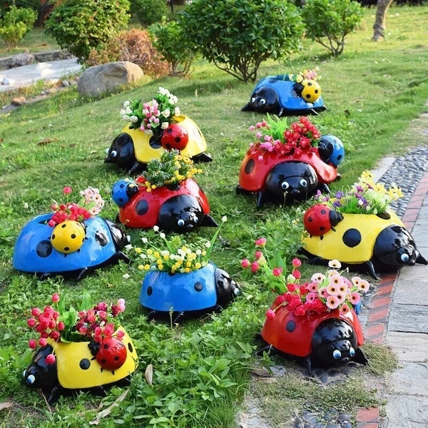 Mother's Day Sale - Cute Ladybug flower pot 