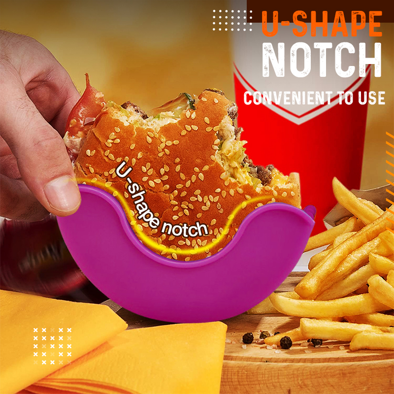 Mess-free Burger Holder