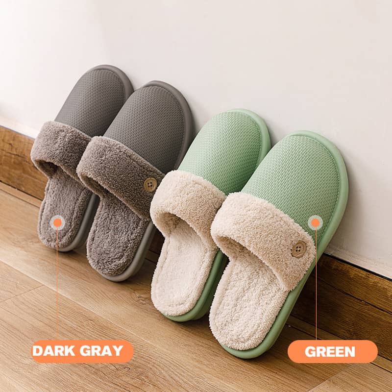 Removable Warm Comfortable Cotton Slippers