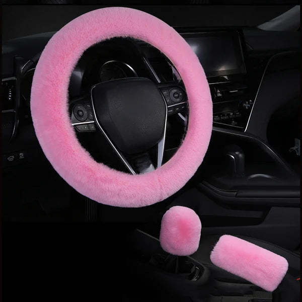 Universal Plush Car Steering Wheel Cover