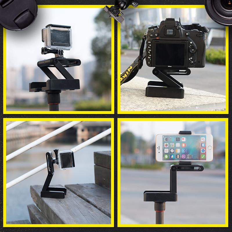 Multiway Flexible Camera Z-shaped Folding Pan Tilt