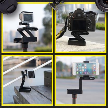 Multiway Flexible Camera Z-shaped Folding Pan Tilt