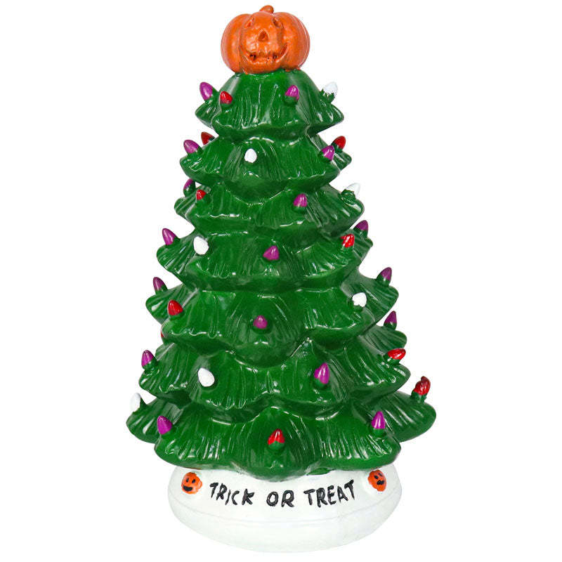 Mintiml® Halloween Colored lights Christmas Tree-Handcrafted and Hand Painted