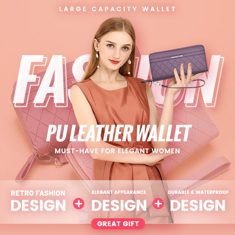 Fashion PU Leather Wallet