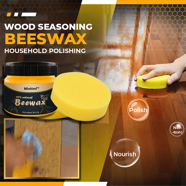 Wood Seasoning Beeswax Polish for Furniture
